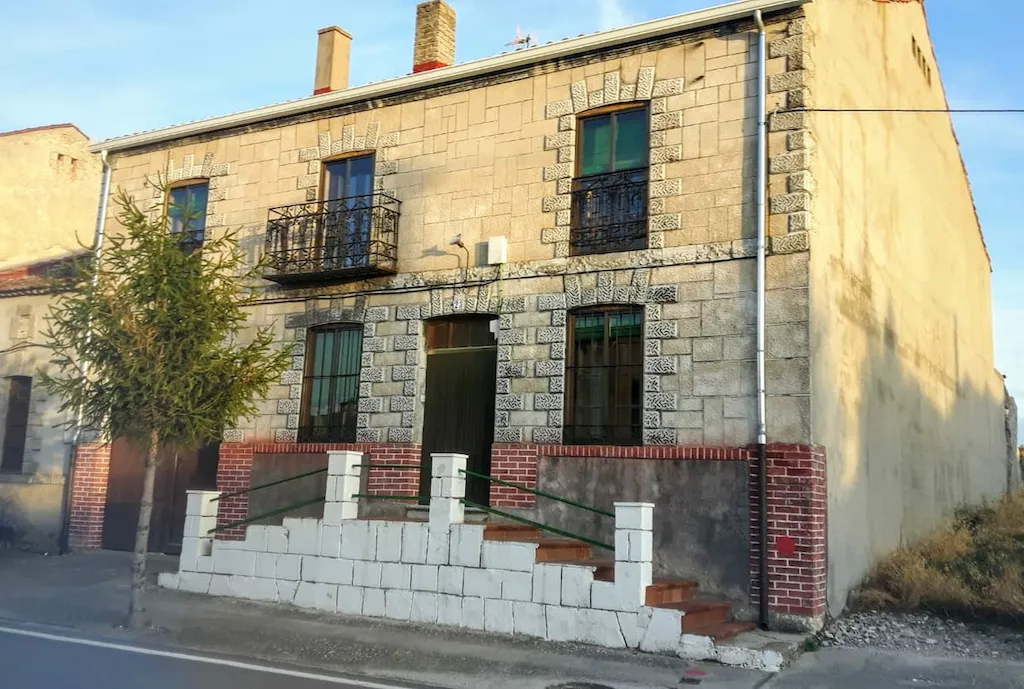Fachada de la casa